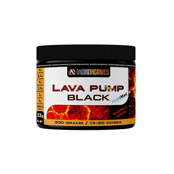Lava Pump BLACK energy drink